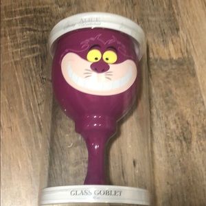 Alice in Wonderland Cheshire Cat Wine Goblet Glass